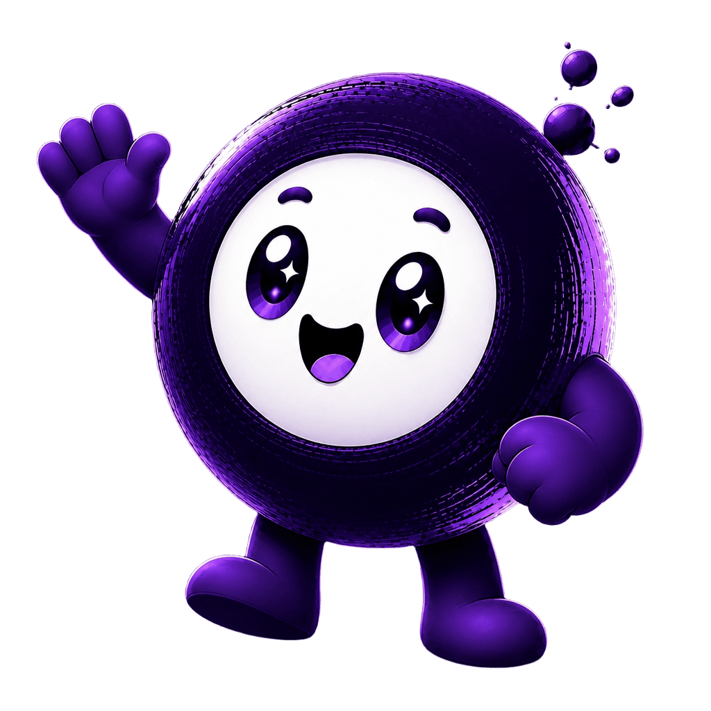 Inky, the InkMuse mascot